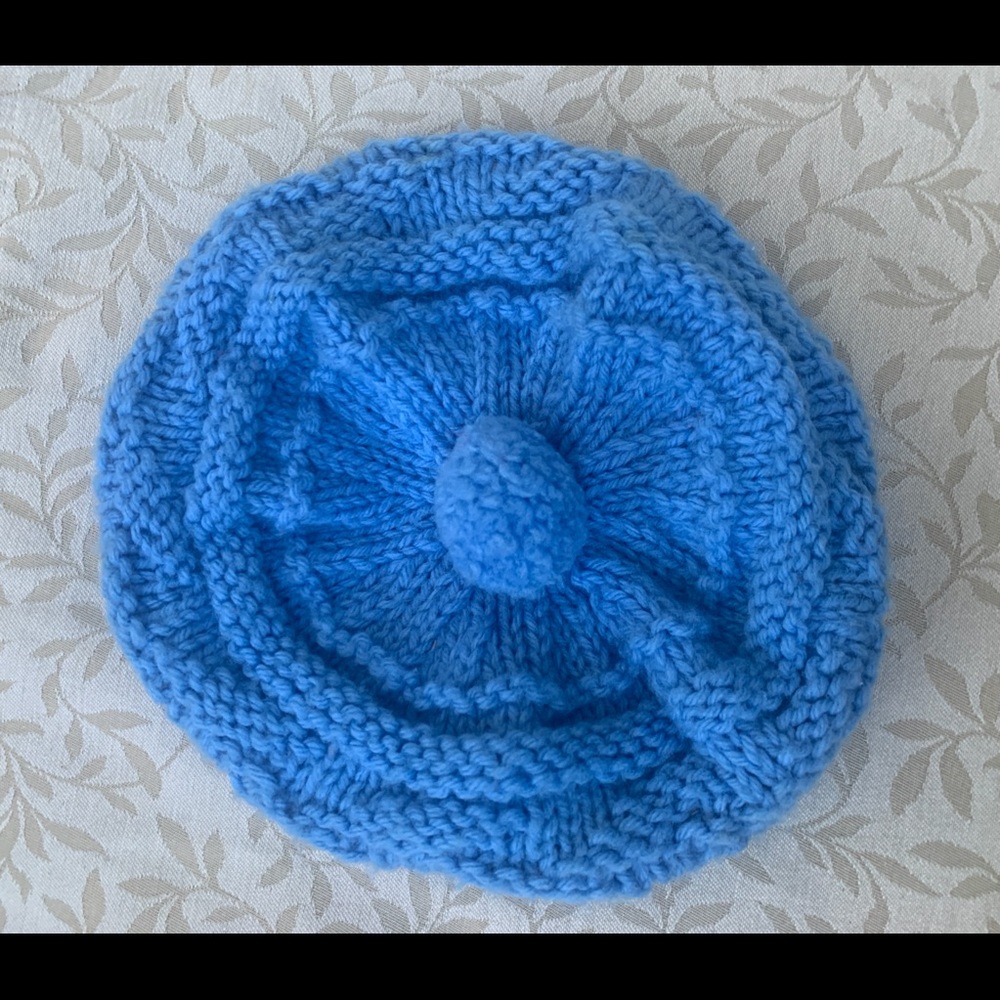 Girls Blue Tam Hat